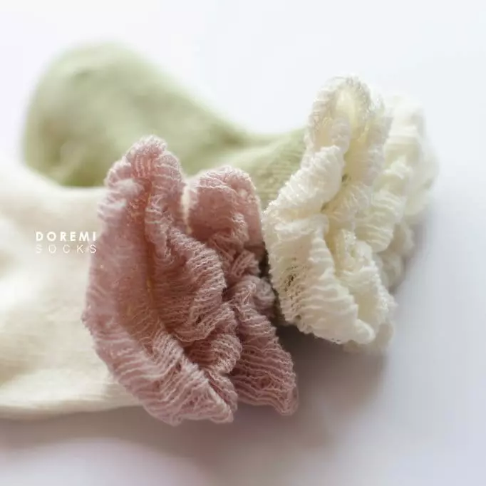 Doremi Socks - Korean Children Fashion - #discoveringself - Creamy Lumi Socks - 3