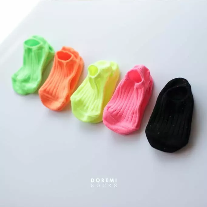 Doremi Socks - Korean Children Fashion - #kidsstore - Neon Socks