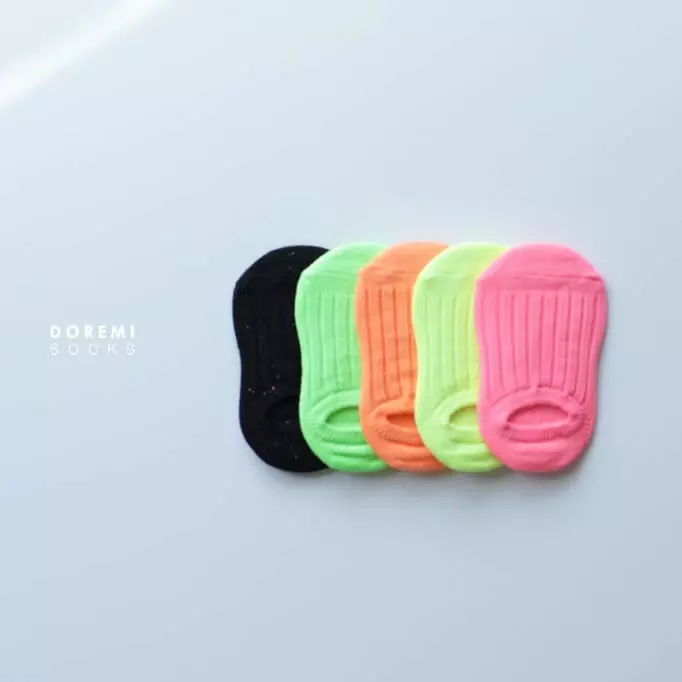 Doremi Socks - Korean Children Fashion - #kidzfashiontrend - Neon Socks - 2