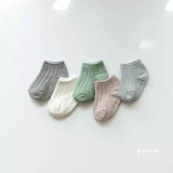 Doremi Socks - Korean Children Fashion - #toddlerclothing - Vanilla Socks - 2