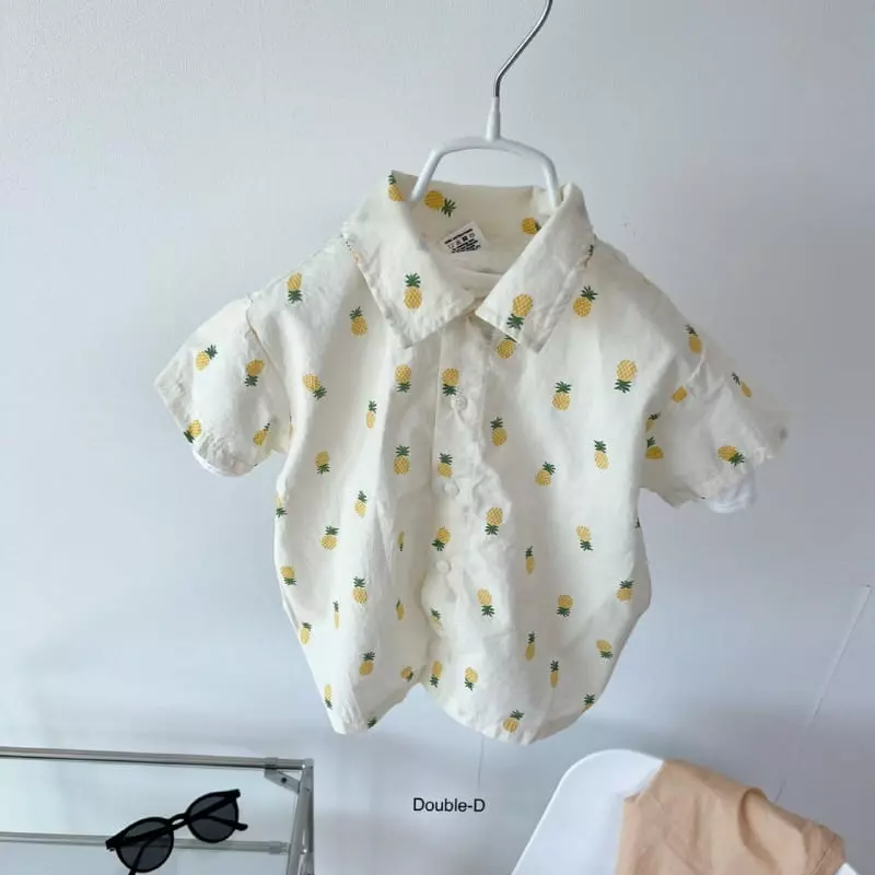 Doubled - Korean Children Fashion - #childrensboutique - Pineapple Shirt