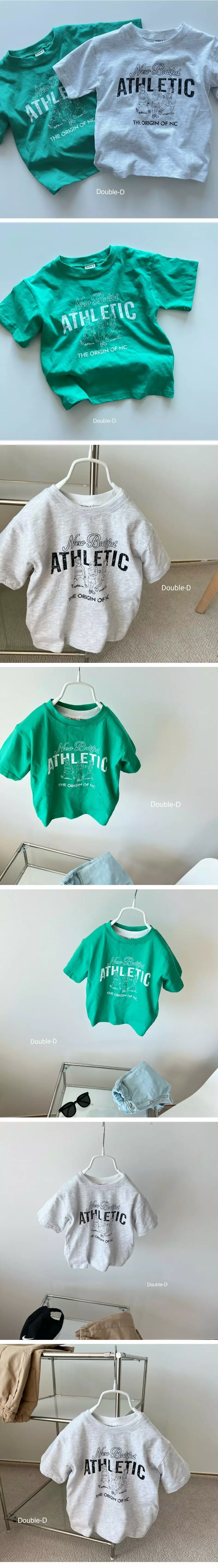 Doubled - Korean Children Fashion - #magicofchildhood - AT Short Sleeves Tee - 2