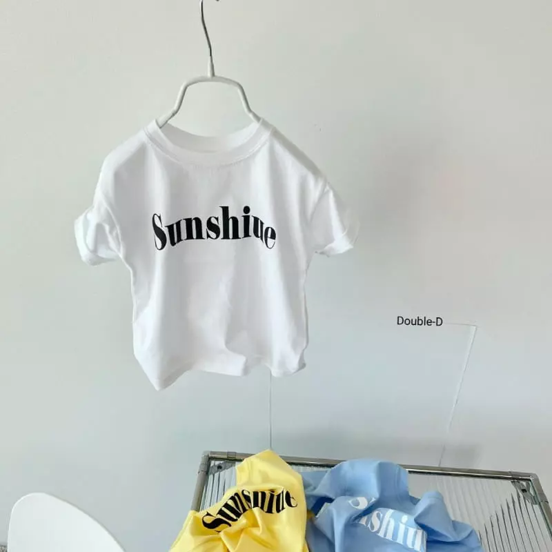 Doubled - Korean Children Fashion - #magicofchildhood - Sun Shine Tee