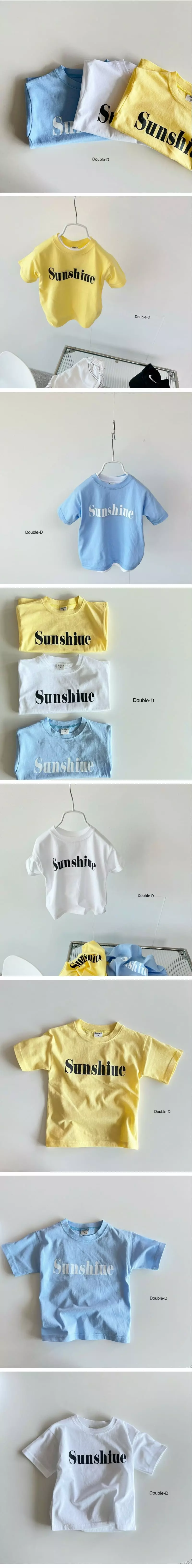 Doubled - Korean Children Fashion - #minifashionista - Sun Shine Tee - 2