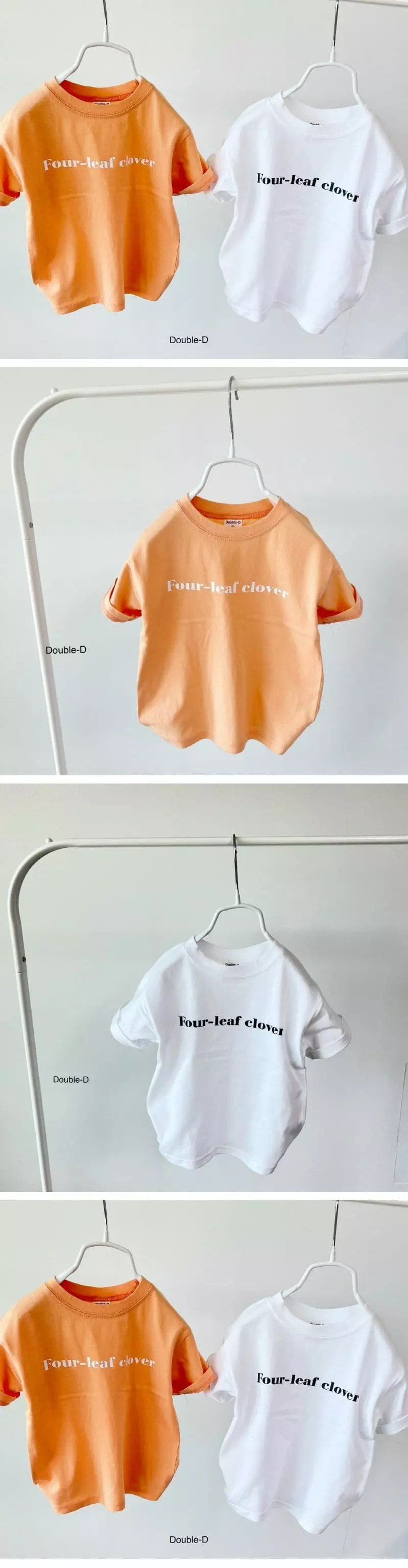 Doubled - Korean Children Fashion - #prettylittlegirls - Clover Tee - 2