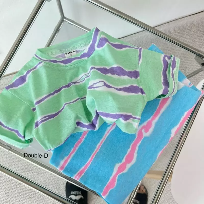 Doubled - Korean Children Fashion - #todddlerfashion - Wave Tee