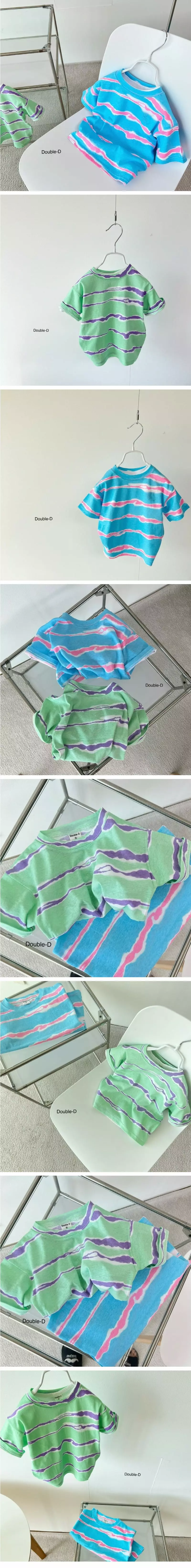Doubled - Korean Children Fashion - #toddlerclothing - Wave Tee - 2