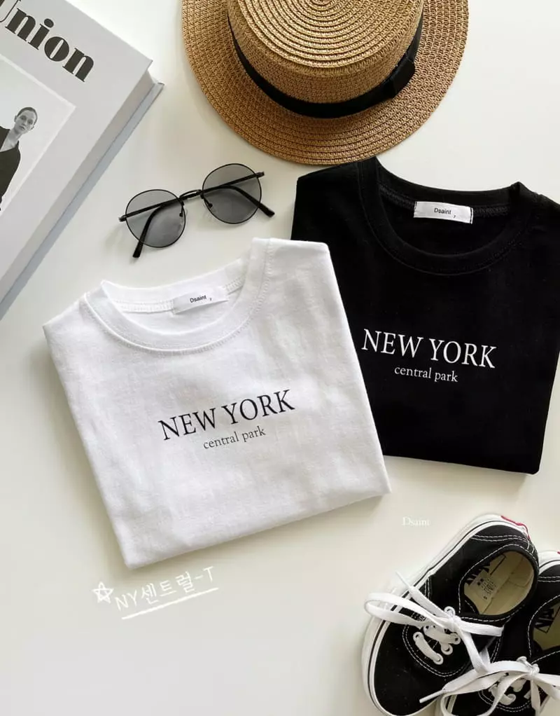 Dsaint - Korean Children Fashion - #littlefashionista - Newyork Tee