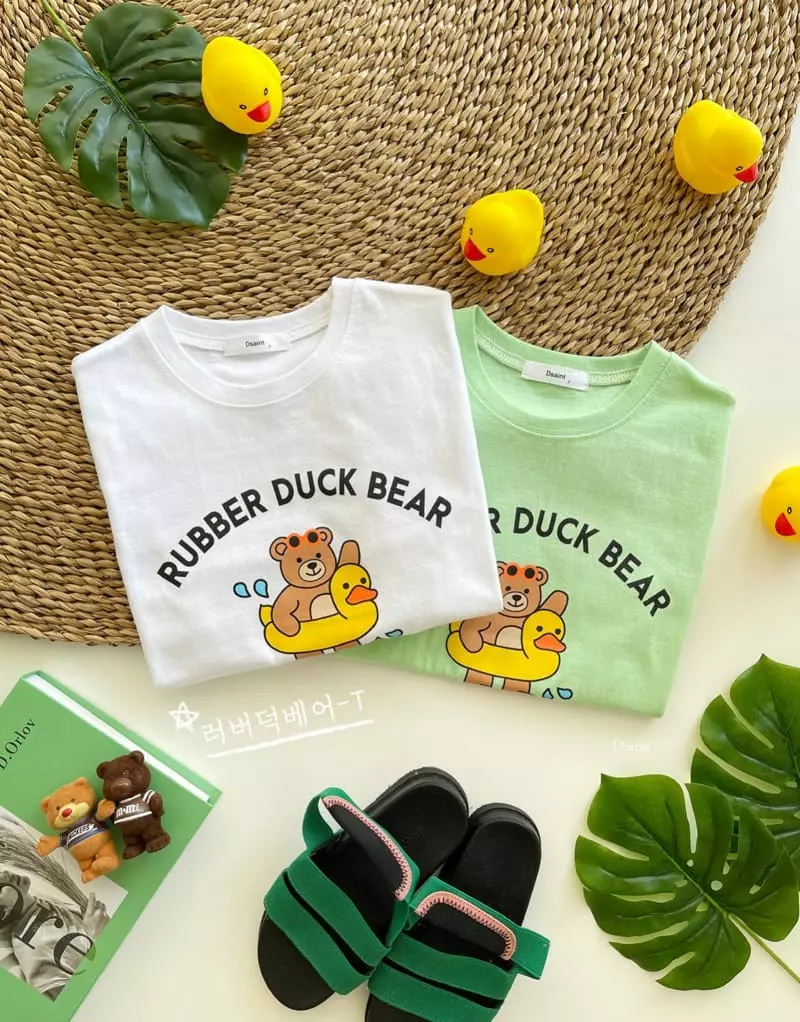 Dsaint - Korean Children Fashion - #magicofchildhood - Lover Duck Tee