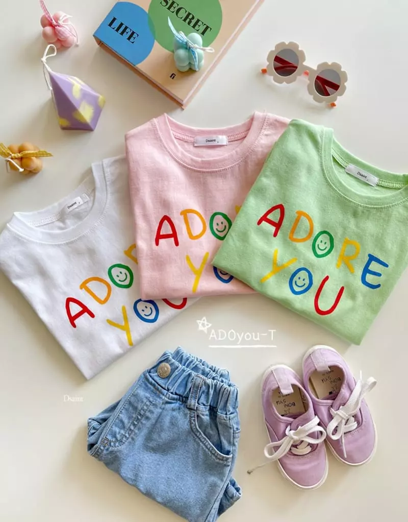 Dsaint - Korean Children Fashion - #minifashionista - ADOYOU Tee