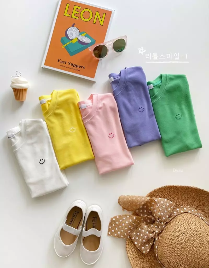 Dsaint - Korean Children Fashion - #minifashionista - Little Smile Tee