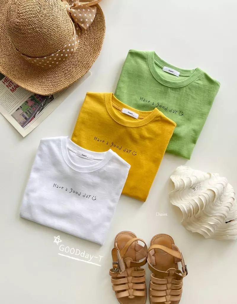 Dsaint - Korean Children Fashion - #prettylittlegirls - GOODDAY Tee