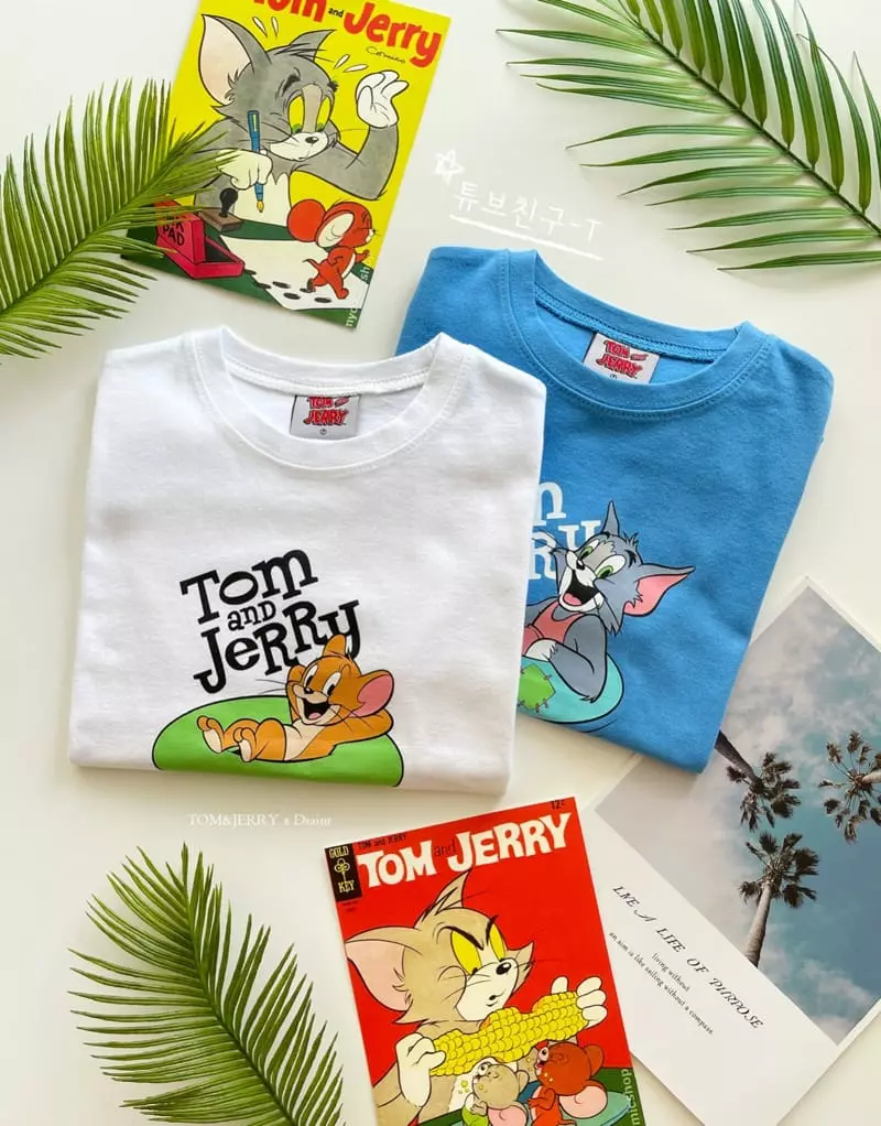 Dsaint - Korean Children Fashion - #stylishchildhood - Tube Friends Tee