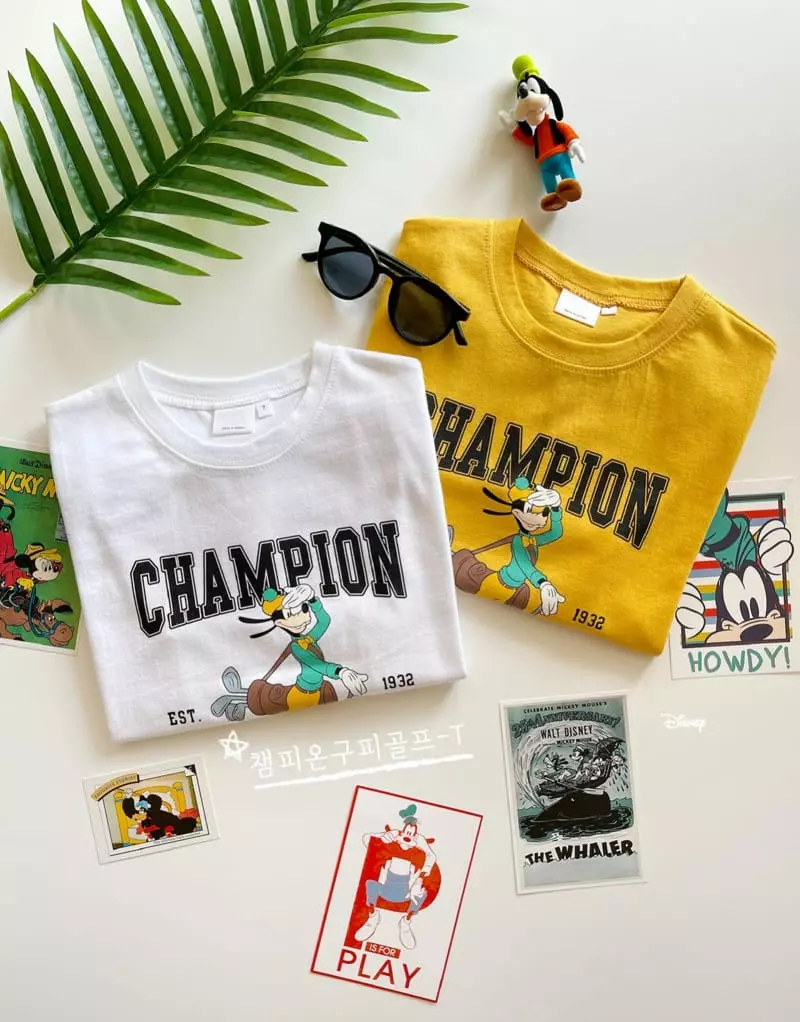 Dsaint - Korean Children Fashion - #toddlerclothing - Champion Golf Tee