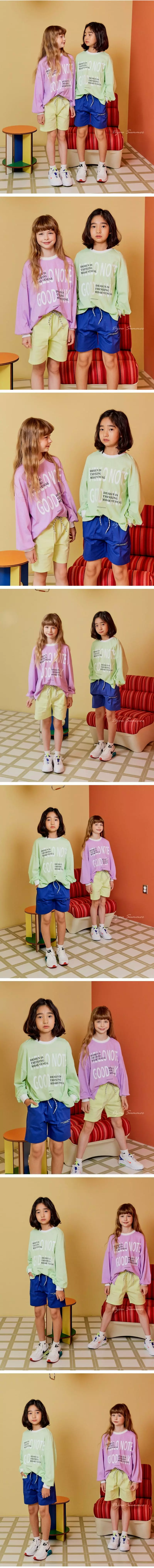 Dyou - Korean Children Fashion - #kidsshorts - Pigment Tee