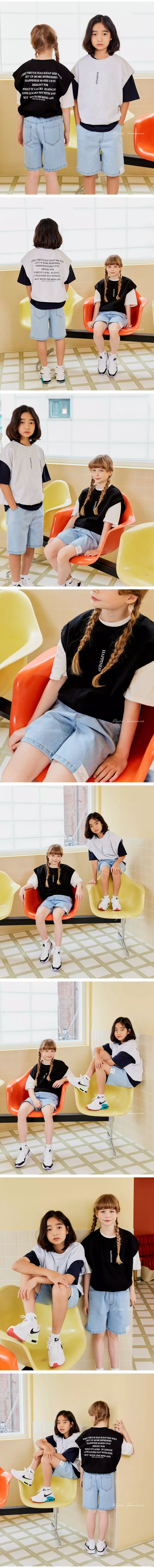 Dyou - Korean Children Fashion - #kidsshorts - Happiness Vest - 2