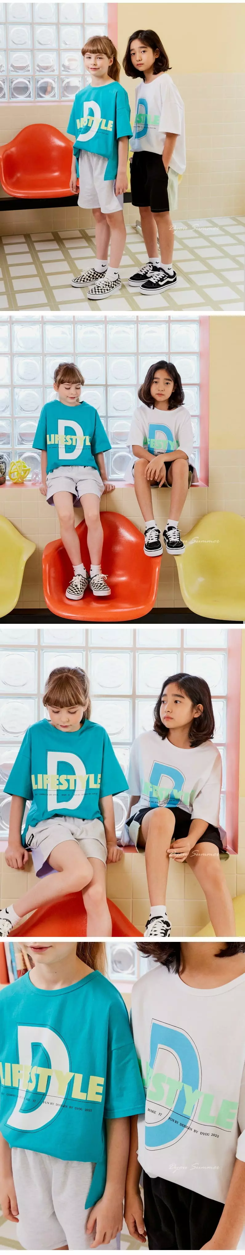 Dyou - Korean Children Fashion - #magicofchildhood - Life Tee - 2