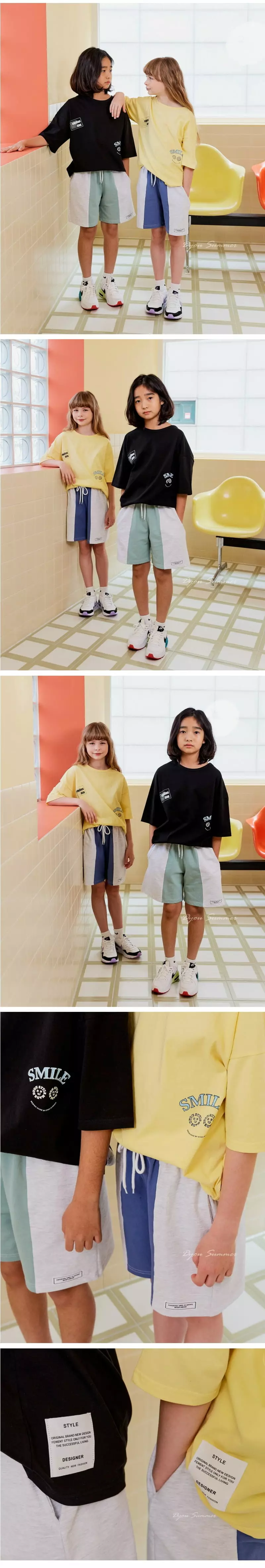 Dyou - Korean Children Fashion - #minifashionista - Smile Tee - 2