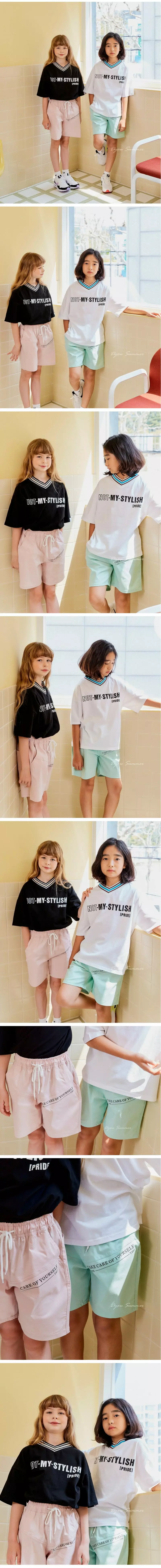 Dyou - Korean Children Fashion - #todddlerfashion - Shine Shorts - 2
