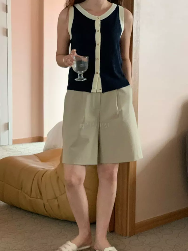Earlybird - Korean Women Fashion - #momslook - Or Gold Knit - 2