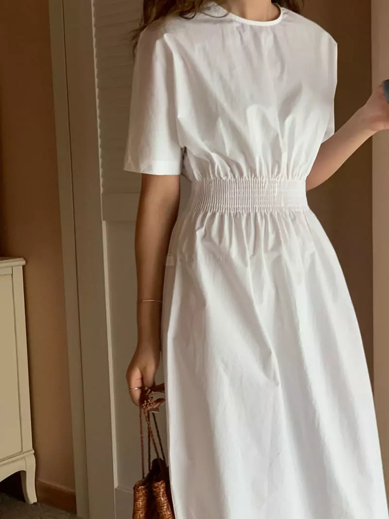 Earlybird - Korean Women Fashion - #momslook - Smocked One-piece - 5