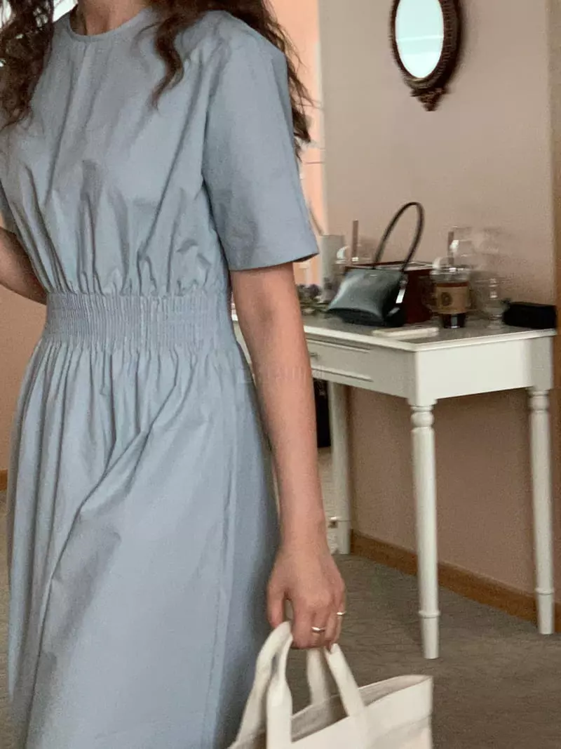 Earlybird - Korean Women Fashion - #restrostyle - Smocked One-piece - 12