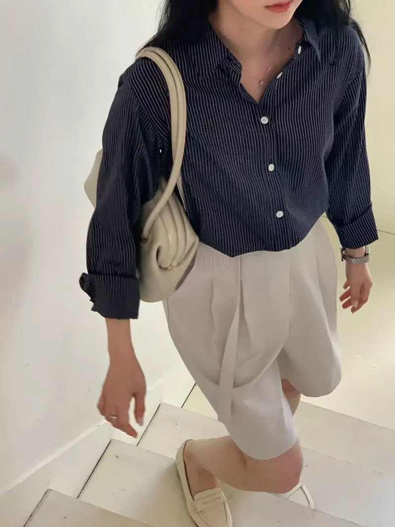 Earlybird - Korean Women Fashion - #womensfashion - Wave Shirt - 5