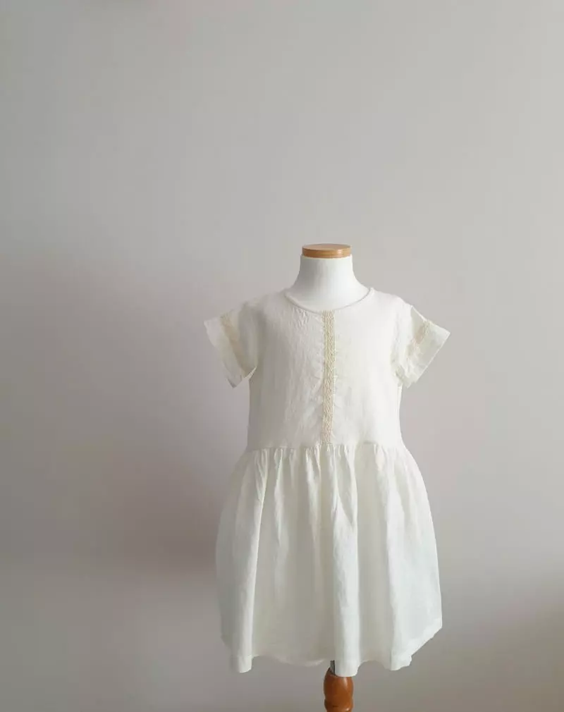 Eclair - Korean Children Fashion - #Kfashion4kids - Linen One-piece - 9