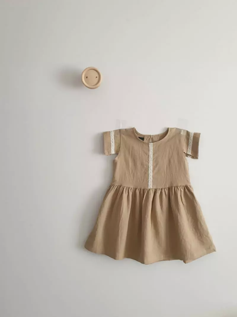 Eclair - Korean Children Fashion - #childofig - Linen One-piece