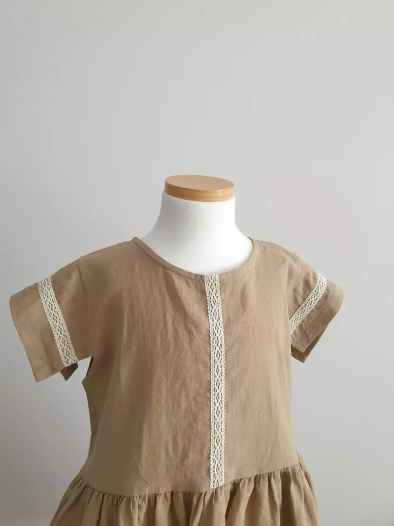 Eclair - Korean Children Fashion - #fashionkids - Linen One-piece - 5