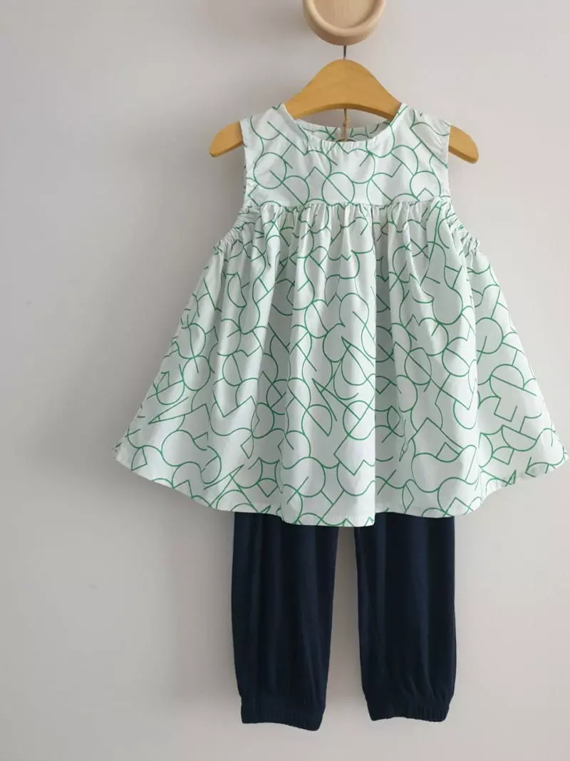 Eclair - Korean Children Fashion - #kidsshorts - Marni Sleeveless - 12