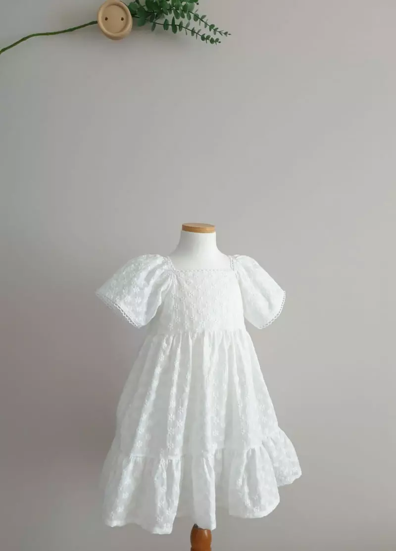 Eclair - Korean Children Fashion - #kidsshorts - Blan One-piece - 11