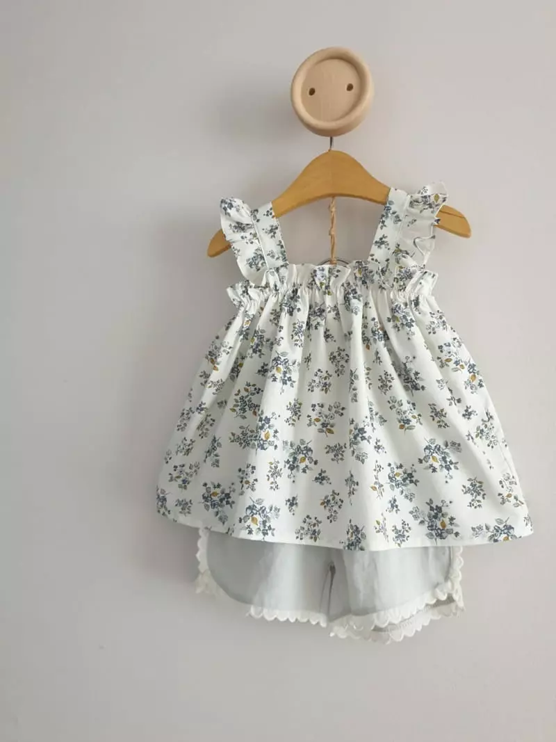 Eclair - Korean Children Fashion - #littlefashionista - Lavendar Sleeveless