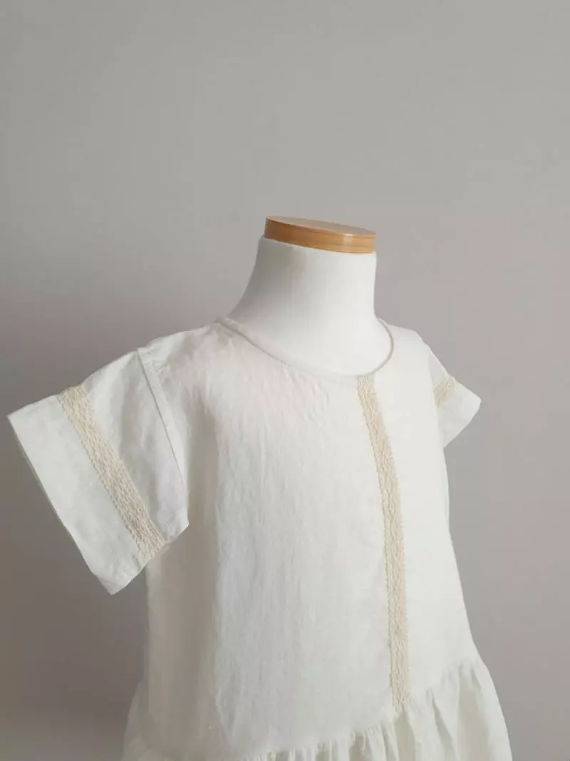 Eclair - Korean Children Fashion - #magicofchildhood - Linen One-piece - 11