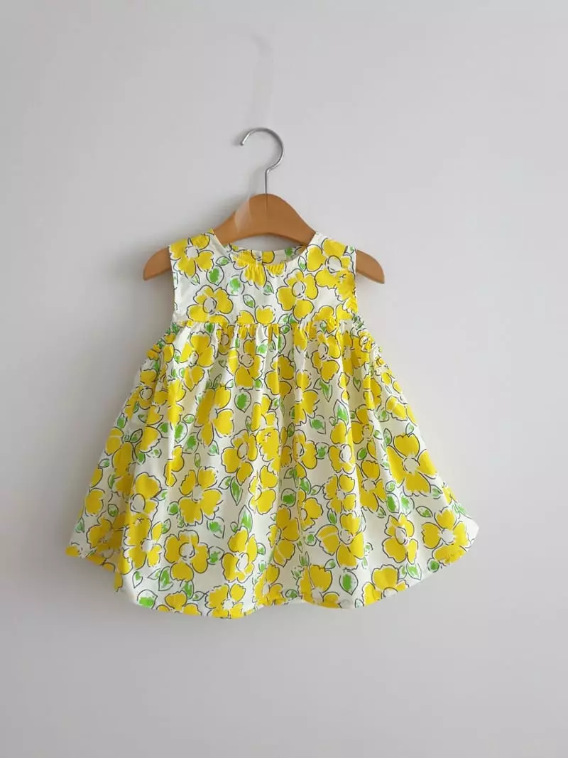 Eclair - Korean Children Fashion - #magicofchildhood - Marni Sleeveless - 3