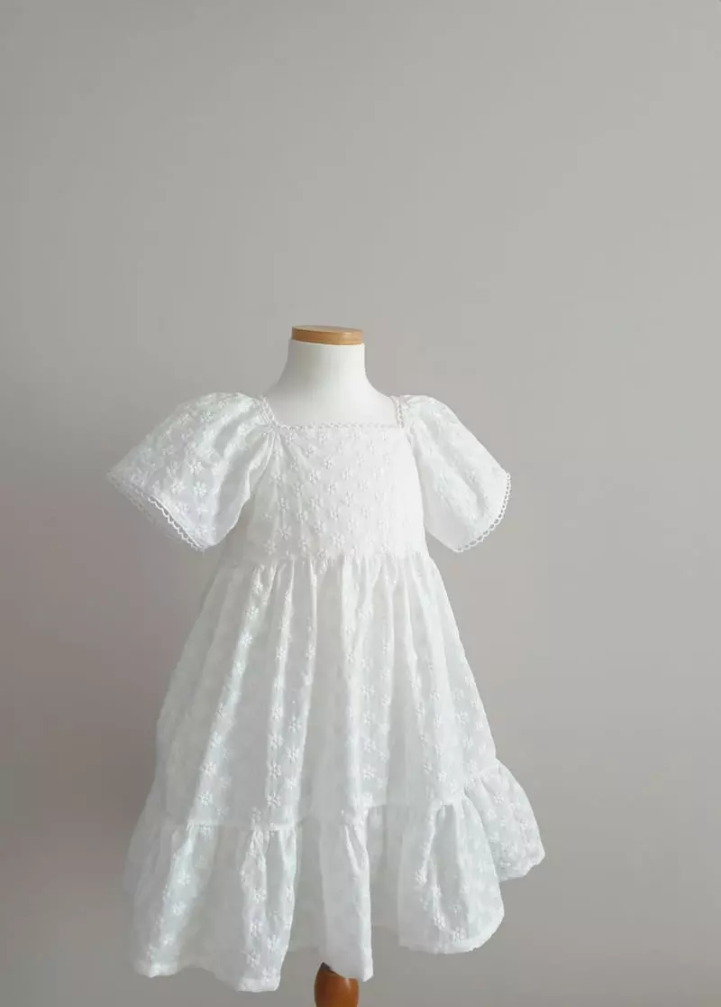Eclair - Korean Children Fashion - #magicofchildhood - Blan One-piece - 2