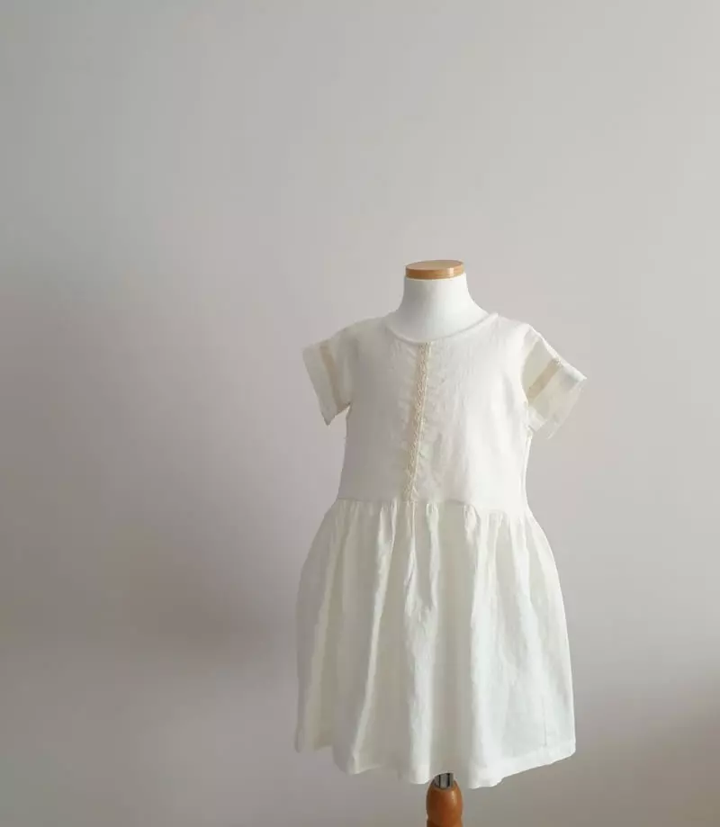Eclair - Korean Children Fashion - #minifashionista - Linen One-piece - 12