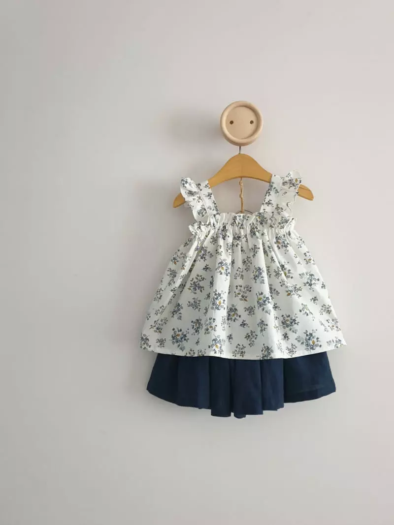 Eclair - Korean Children Fashion - #minifashionista - Lavendar Sleeveless - 3