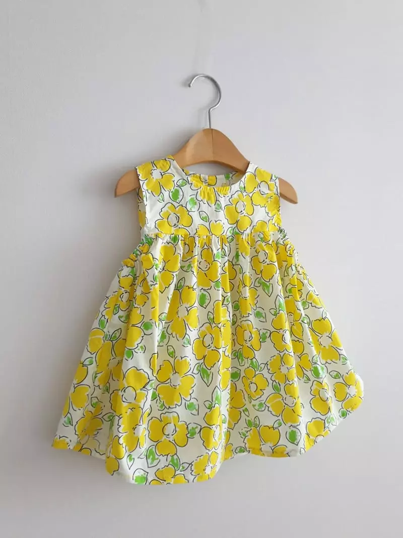 Eclair - Korean Children Fashion - #prettylittlegirls - Marni Sleeveless - 5