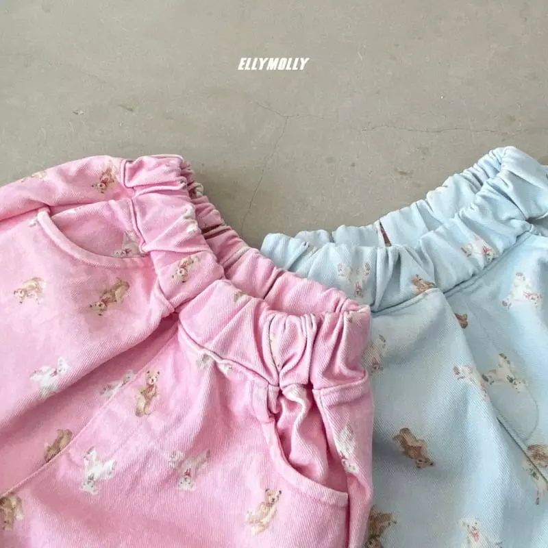 Ellymolly - Korean Children Fashion - #Kfashion4kids - Love Bear Shorts - 5