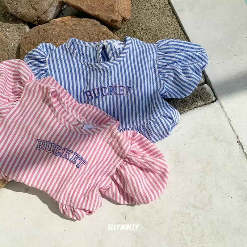 Ellymolly - Korean Children Fashion - #Kfashion4kids - Bebe Shirring One-piece - 11