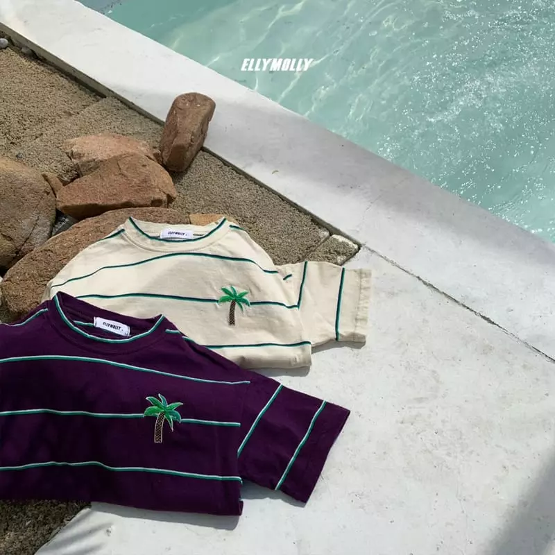 Ellymolly - Korean Children Fashion - #childofig - Palm Tee - 9
