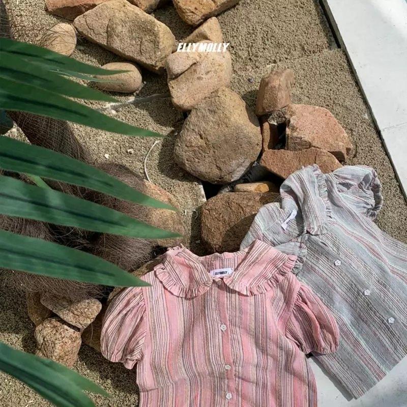 Ellymolly - Korean Children Fashion - #childofig - Miu Crop Blouse