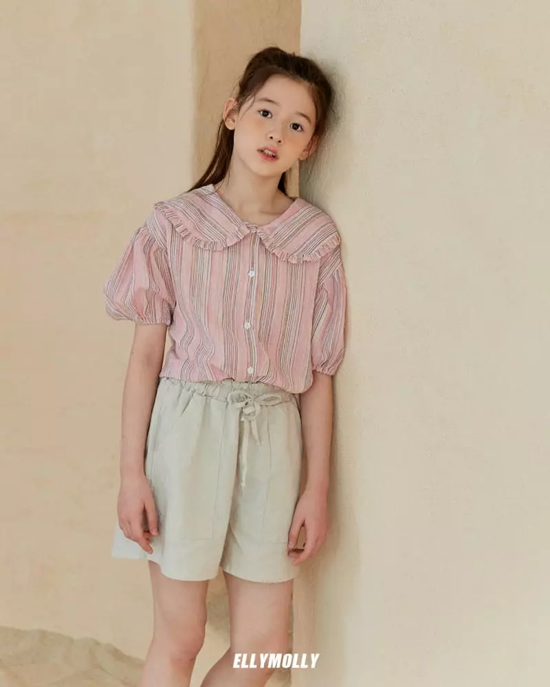 Ellymolly - Korean Children Fashion - #childofig - Balloon Pocket Shorts - 12