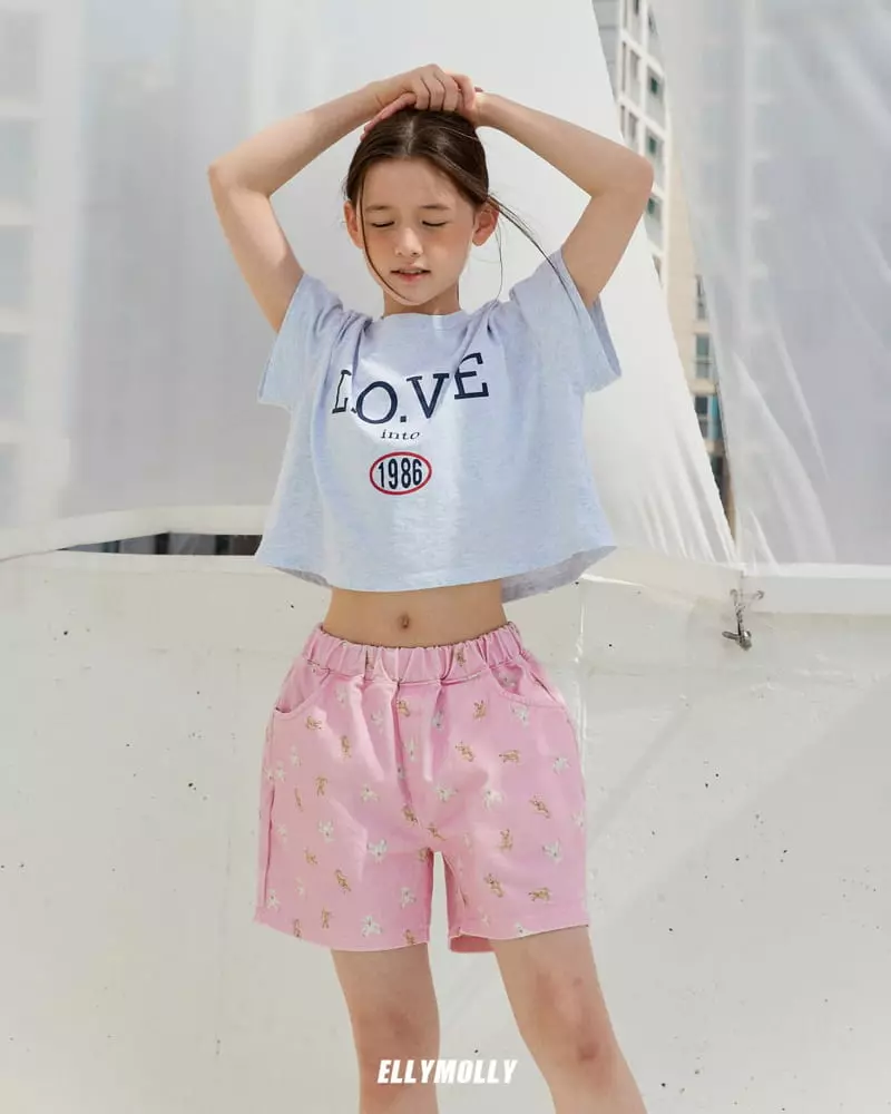 Ellymolly - Korean Children Fashion - #childofig - Love Bear Shorts - 11