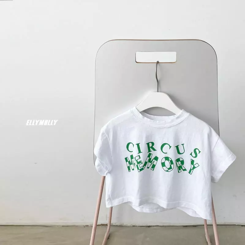Ellymolly - Korean Children Fashion - #childofig - Memory Crop Tee