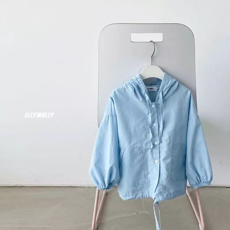 Ellymolly - Korean Children Fashion - #childofig - Linen Hoody Cardigan - 2