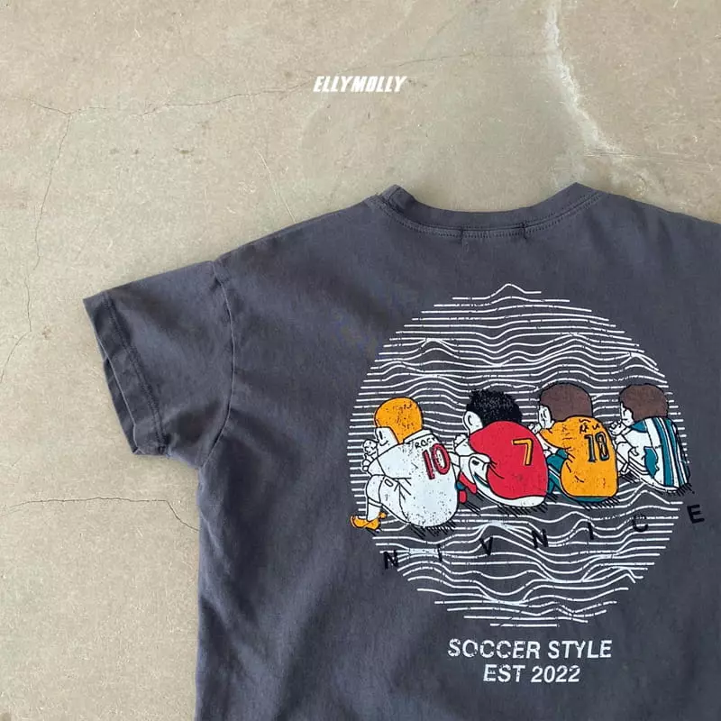 Ellymolly - Korean Children Fashion - #childrensboutique - Soccer Tee - 9