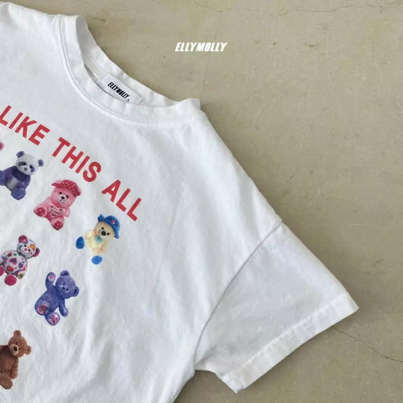 Ellymolly - Korean Children Fashion - #childrensboutique - Like Bear Tee - 6