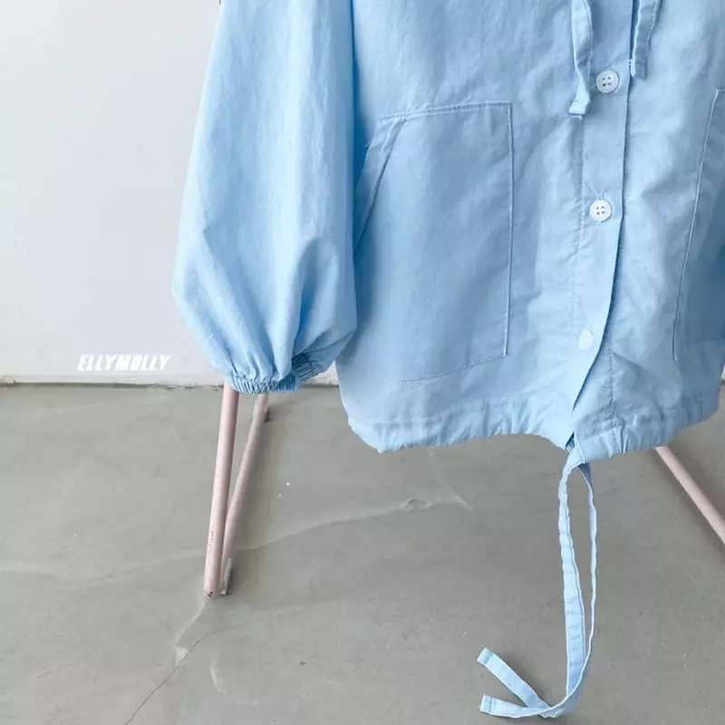 Ellymolly - Korean Children Fashion - #childrensboutique - Linen Hoody Cardigan - 4